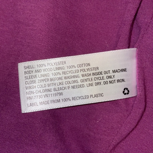 Cat and Jack Toddler Girls Rain Jacket Coat Iridescent 18 Month - Picture 3 of 3